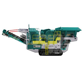 履帶式移動顎式破碎站