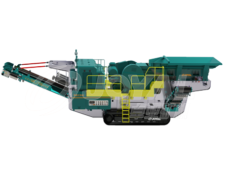 履帶式移動顎式破碎站