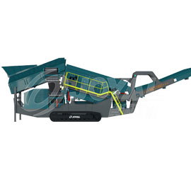 履（lǚ）帶式移動（dòng）篩分站