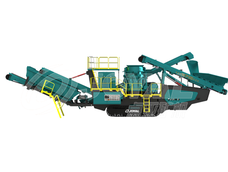 履（lǚ）帶式移動圓錐破碎站